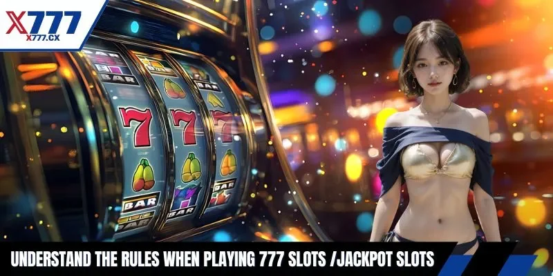 Understand the rules when playing 777 slots /Jackpot slots