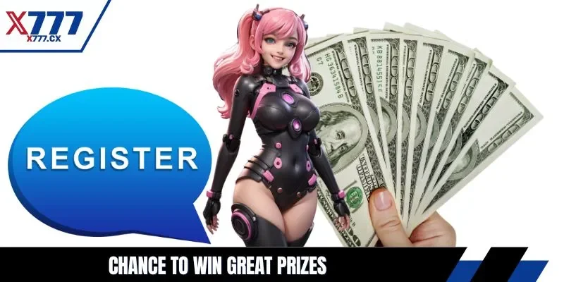 Chance to win great prizes