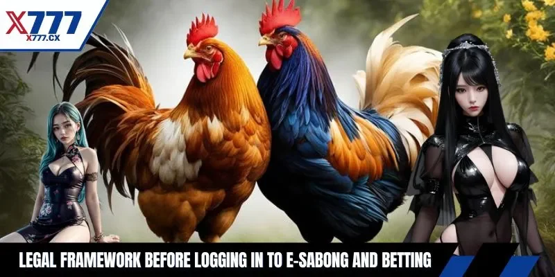 Legal framework before e-sabong login and betting
