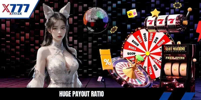 Huge payout ratio