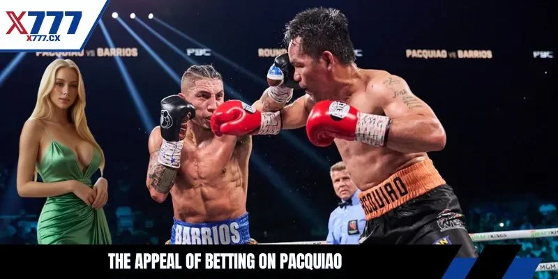 The appeal of betting on Pacquiao
